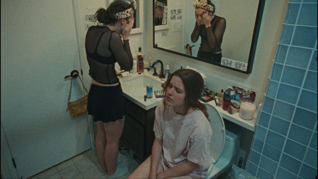 Silent image of a woman